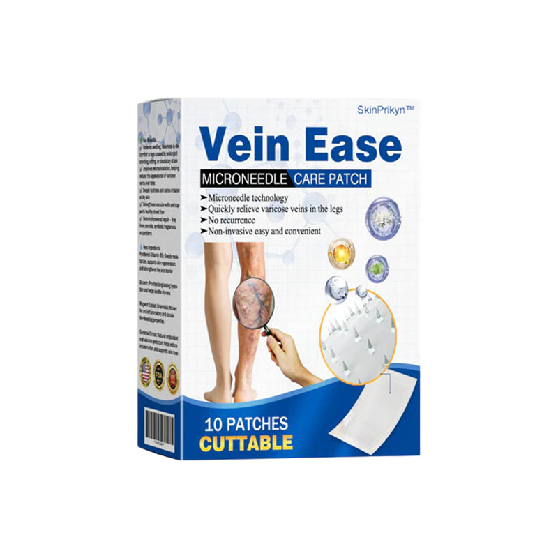 š„Time-Limited Offer -SkinPrikyn⢠Vein Ease Microneedle Care Patch - Cuttable (For Spider Veins, Varicose Veins, Swelling & Leg Fatigue)