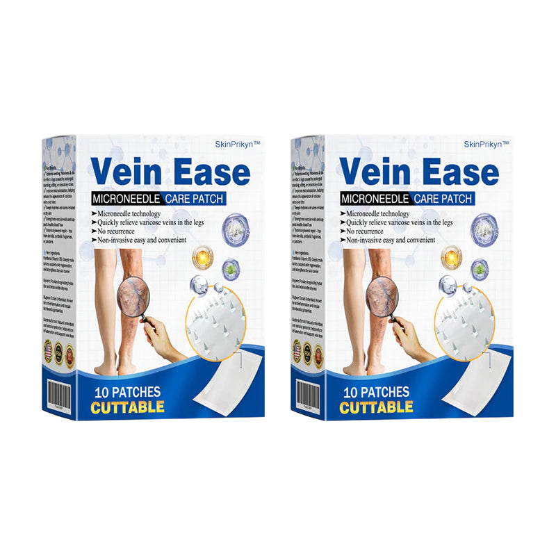 š„Time-Limited Offer -SkinPrikyn⢠Vein Ease Microneedle Care Patch - Cuttable (For Spider Veins, Varicose Veins, Swelling & Leg Fatigue)