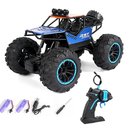 Rock Crawler Off Road RC Car Remote Control Toy Machine On Radio Control Car With LED light Toy For Boys