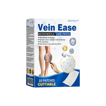 🔥Time-Limited Offer -SkinPrikyn™ Vein Ease Microneedle Care Patch - Cuttable (For Spider Veins, Varicose Veins, Swelling & Leg Fatigue)