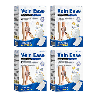 🔥Time-Limited Offer -SkinPrikyn™ Vein Ease Microneedle Care Patch - Cuttable (For Spider Veins, Varicose Veins, Swelling & Leg Fatigue)