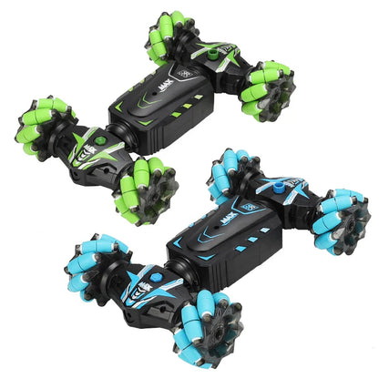 RC Car Toy Gesture Sensing Spray Twisting Stunt Drift Car Radio Remote Controlled Cars RC 4Wd Toys Children Boy Gift