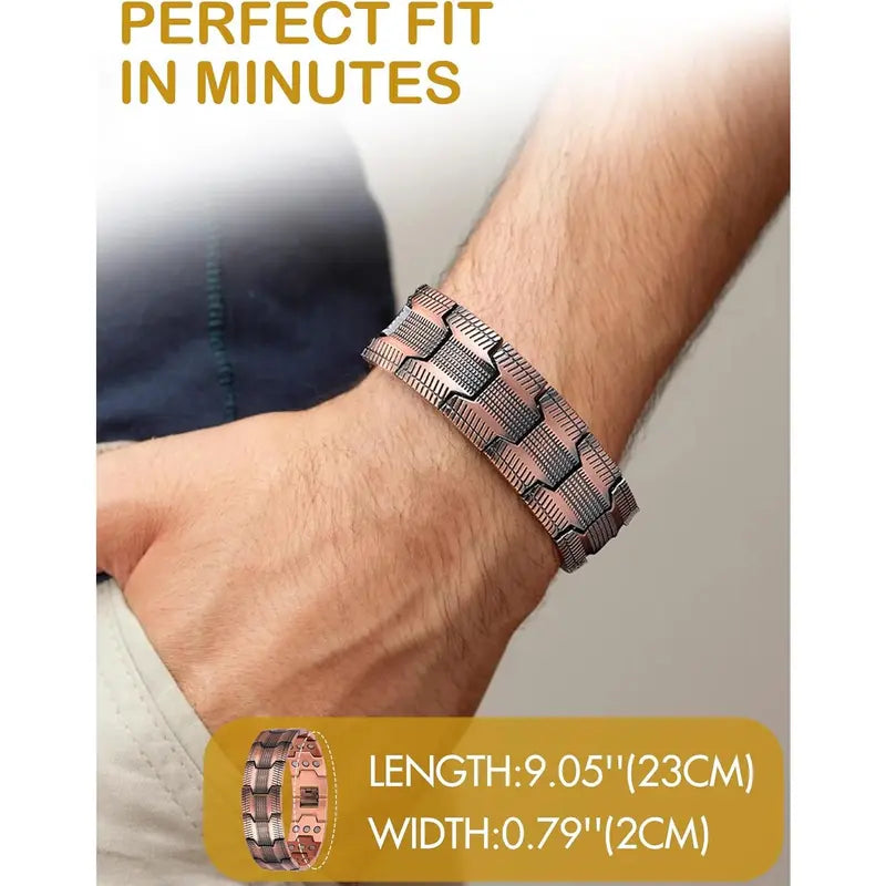 Copper magnetic bracelet——Relieve fatigue and promote blood circulation✨✨